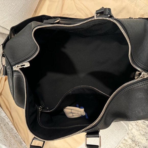 louis vuitton keepall bandouliere bag monogram taigarama 50 - Picture 8 of 10